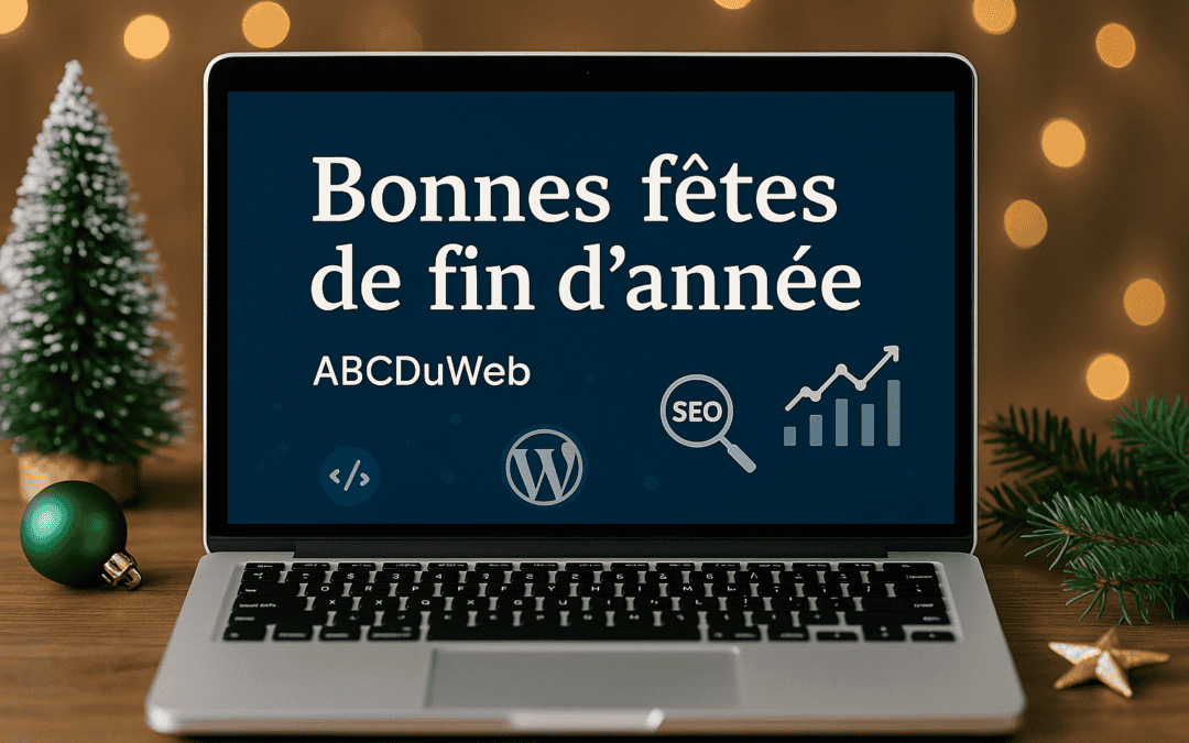 Bonnes fêtes de fin d’année : ABCduWeb vous remercie pour votre confiance