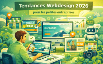 Les tendances webdesign 2026 que les petites entreprises peuvent appliquer facilement