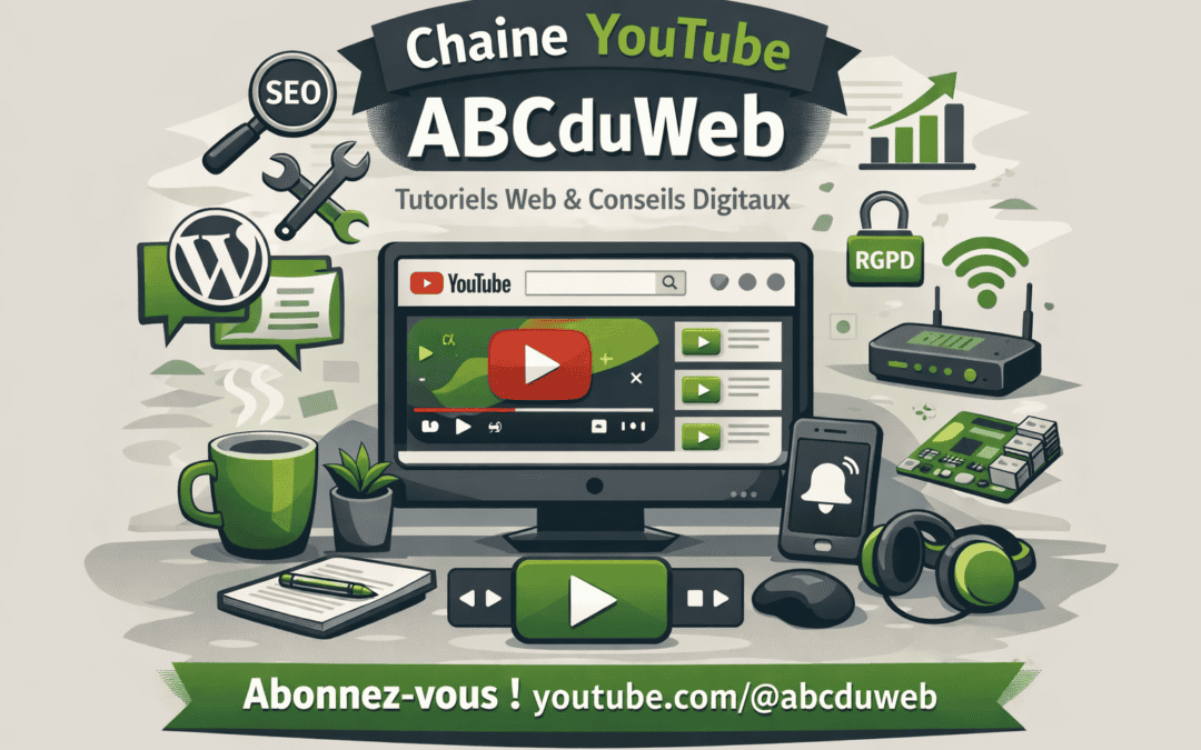 Chaîne YouTube ABCduWeb : tutoriels et conseils pratiques pour maîtriser le digital