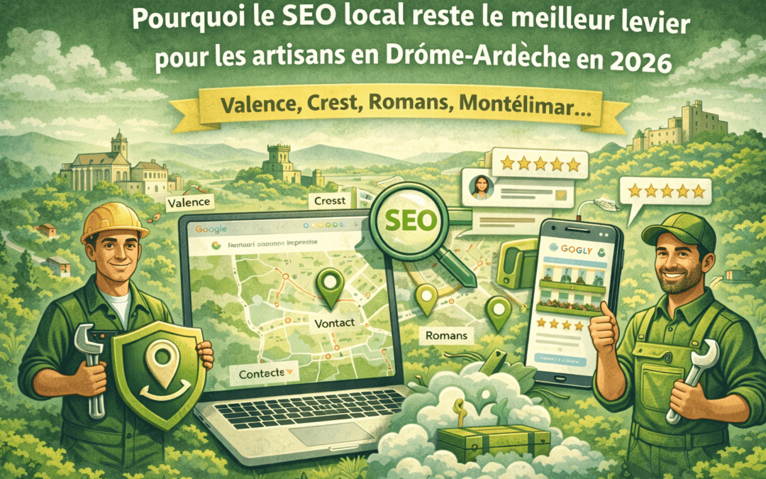 Pourquoi le SEO local reste le meilleur levier pour les artisans en Drôme-Ardèche