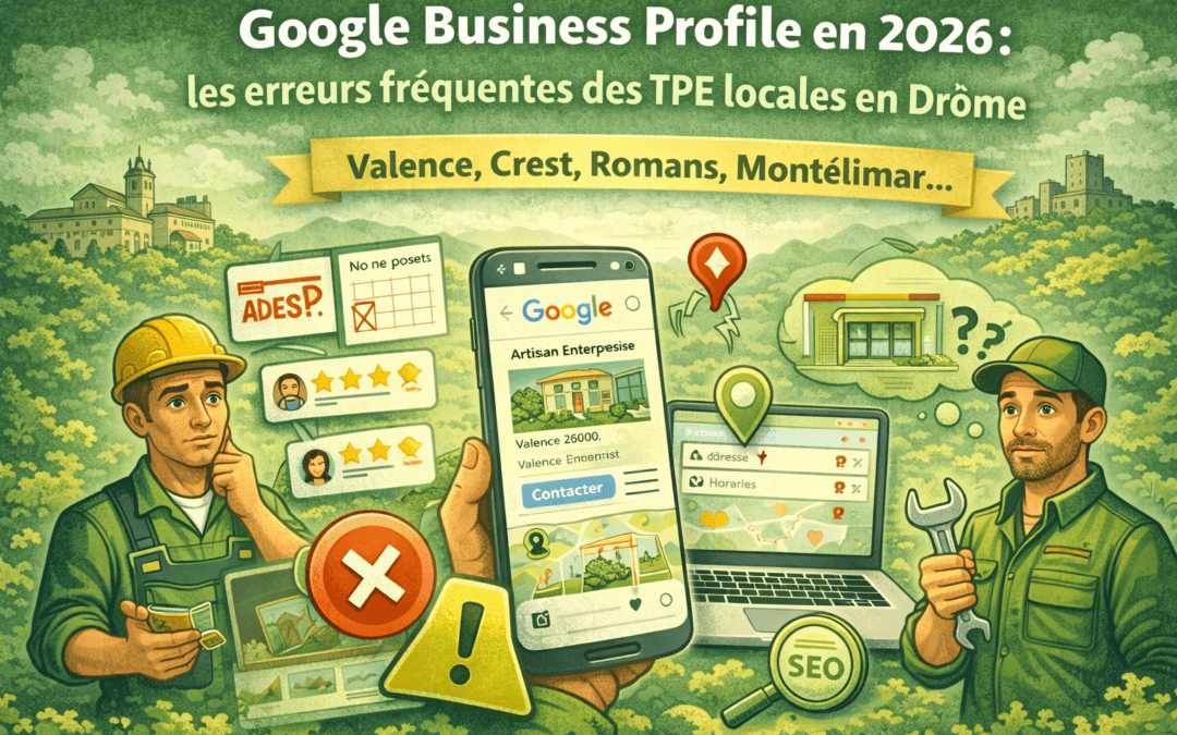 Google Business Profile en 2026 : erreurs fréquentes des TPE locales