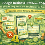 Google Business Profile en 2026 : erreurs fréquentes des TPE locales