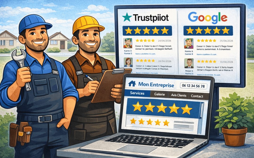Est-il important d’afficher ses avis Trustpilot et Google sur son site internet en 2026 ?