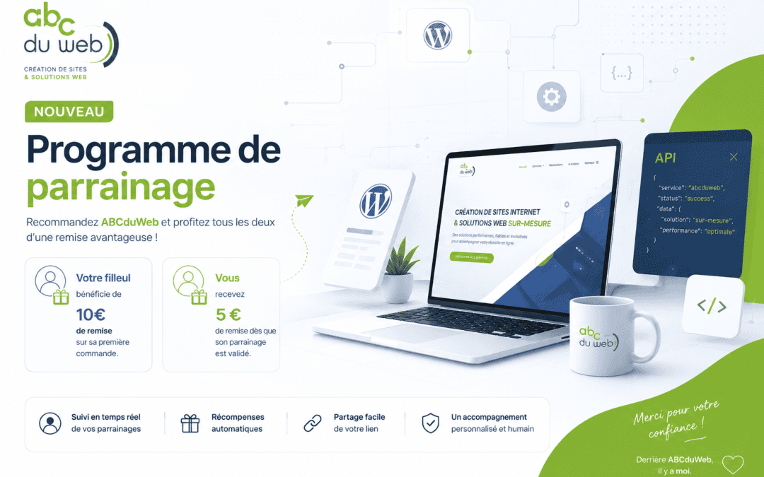 Je lance le programme de parrainage ABCduWeb !
