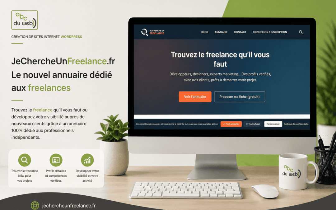 JeChercheUnFreelance.fr : découvrez le nouvel annuaire français dédié aux freelances