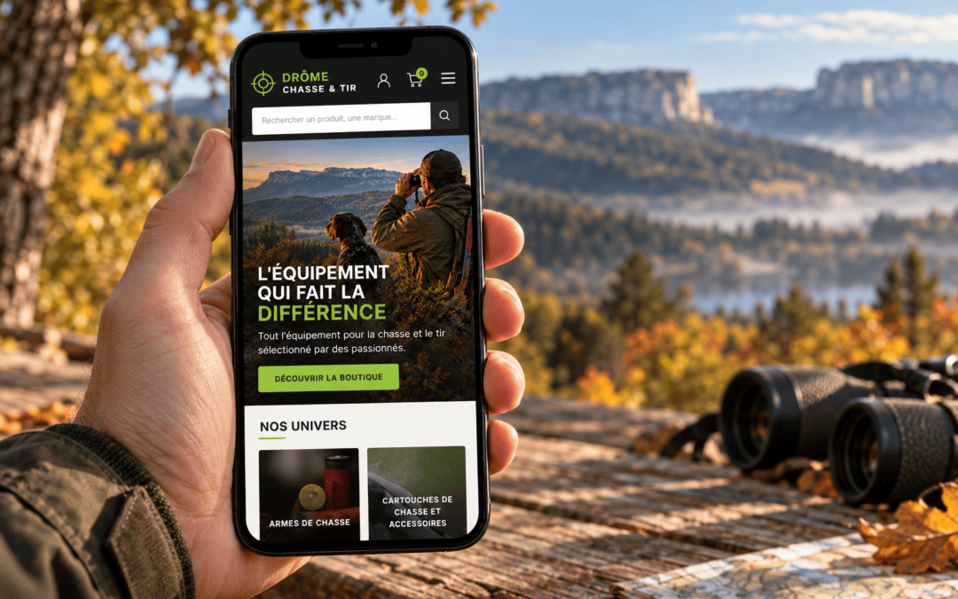 Drôme Chasse & Tir : la nouvelle boutique en ligne est ouverte